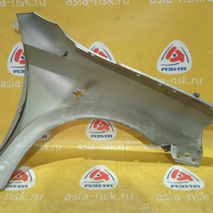 Крыло Opel Astra G T98/F35/F48/F67/F69 перед, лев голубое, под повторитель (царапины)