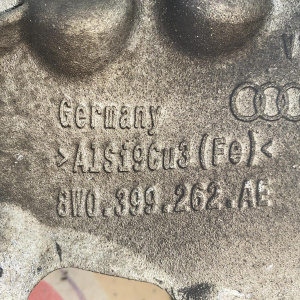 Кронштейн кпп Audi CYRB A4 B9/8W5 '2016 2.0L TFSI 4WD DSG-7 с опорой 8W0399292B R 8W0399262AE