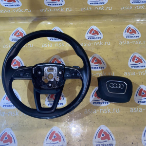 Руль Audi A4 B9/8W5 '2016 С AIRBAG без пиропотрона  8W0880201AD 8W0419091AP 4M0419689