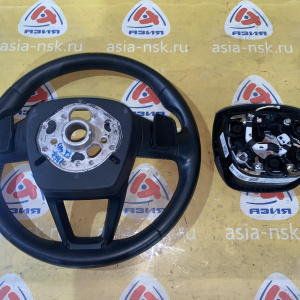 Руль Audi A4 B9/8W5 '2016 С AIRBAG без пиропотрона  8W0880201AD 8W0419091AP 4M0419689