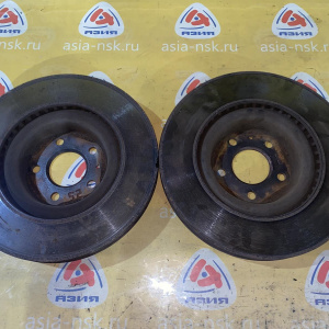 Диск тормозной Audi A4 B9/8W5 F Пара 340x30 8W0615301AB '2016