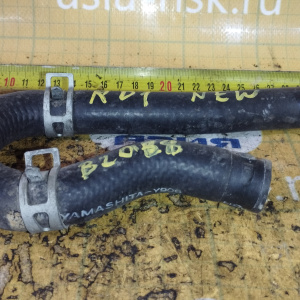 Патрубок радиатора печки Honda 19508-PHK-000 CR-V RD1 B20B8/B20Z1/B20Z2 '1999-2001 НИЗ, с корпуса термостата на гбц NEW низкий коллектор 222 мм