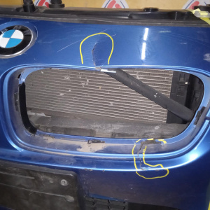 Ноускат BMW 3-Series F30 N47N '2013 M Sport, синий, ксенон, туманки (дефект)
