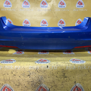 Бампер BMW 3-Series F30 '2013 зад M Sport синий, парктроники, катафоты 51128054195, 51128056497