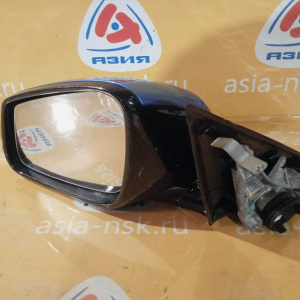 Зеркало BMW 3-Series F30 лев 5к правый руль Shadow-Line, синий '2013