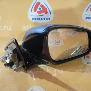 Зеркало BMW 3-Series F30 прав 5к правый руль Shadow-Line, синий '2013