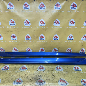 Накладка на порог BMW 3-Series F30 '2013 M Sport синий, пара 51778054272, 51778056580 51778054271, 51778056579