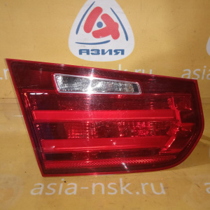 Стоп BMW 3-Series F30 '2013 L в крышку багажника, сломано направляющее крепление 63217259915