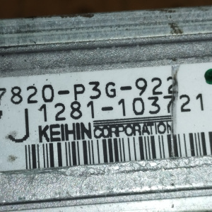 Компьютер Honda Stepwgn 37820-P3G-922 B20B RF2 4WD a/t трамб. 8 конт. SKPA
