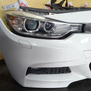 Ноускат BMW 3-Series F30 N55 '2013 M Sport белый, ксенон, туманки (дефект)