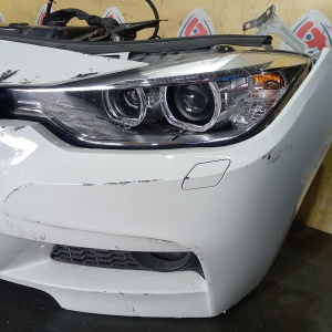Ноускат BMW 3-Series F30 N55 '2013 M Sport белый, ксенон, туманки (дефект)