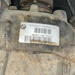 Балка BMW 3-Series E90 R 335i акпп, в сборе, стаб D=15, редуктор I=3,46 7572054 33316783713 '2008