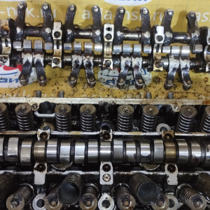 Головка блока Honda D16A/D16W1 HR-V GH НЕ VTEC с большим нагаром P2J / 12100-P2M-010