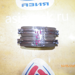 Колодки тормозные Toyota Mark II/Chaser/Cresta/Crown/Aristo JZX90/JZX100/JZX105/JZX115/GX105/GX115/JZS147/JZS151/JZS155/GS150/GXE10 ОСТАТОК 60-70% F 0