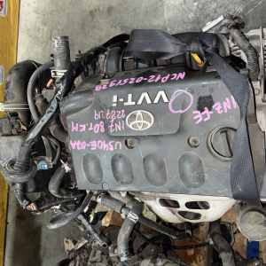 Двигатель Toyota 1NZ-FE-2287219 SWAP +АКПП+КОСА КОМП МЕХ ДРОСЕЛЬ Platz NCP12-0251939 '2001- ПРОБЕГ 80 Т КМ