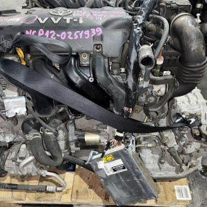 Двигатель Toyota 1NZ-FE-2287219 SWAP +АКПП+КОСА КОМП МЕХ ДРОСЕЛЬ Platz NCP12-0251939 '2001- ПРОБЕГ 80 Т КМ