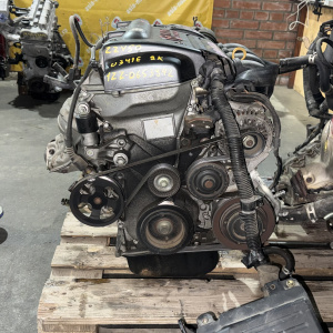 Двигатель Toyota 1ZZ-0653942 без охлаждения Vista Ardeo ZZV50-0031582 ПРОБЕГ 57 Т КМ