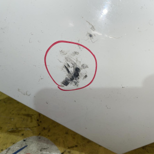 Крыло BMW 3-Series E90/E91 '2008 перед, прав белый, царапины 41357135680