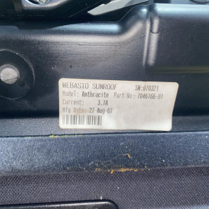 Люк на крышу BMW 3-Series E90 '2008 Рама люка с под.-сдвиж. крышкой в сборе 54137145920
