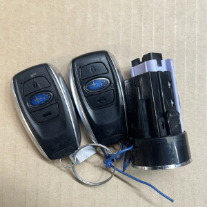 Кнопка пуска двигателя Subaru Outback BS9 + два чип ключа