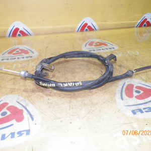 Тросик Ручника Mitsubishi EA1A Galant/Legnum зад, лев 2WD Барабанные тормоза. 4 шпильки. MR205489