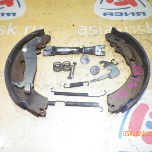 Колодки тормозные Mitsubishi Legnum/Galant EA1A/EA2A/EA3A/EA4A/EA5A/EA7A/EA1W/EA3W/EA4W/EA5W 2WD Барабанные тормоза. В сборе с пружинками. 4шпилая сту