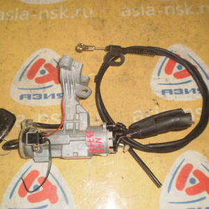 Замок зажигания MITSUBISHI N23W/N43W Chariot/RVR фишка обрезана (с тросом) 337193