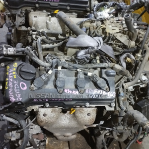 Двигатель Nissan QG18-DE-208250 BLACK TOP БЕЗ НАВЕСНОГО Bluebird QU14-002944 ПРОБЕГ 43 Т КМ