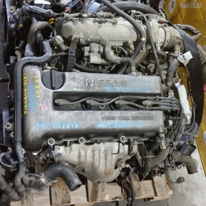 Двигатель Nissan SR18-DE-848771A 2WD прям колл. БЕЗ ТРАМБЛЁРА Primera P11-537810 ПРОБЕГ 113 Т КМ