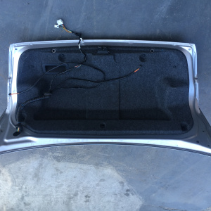 Крышка багажника Mitsubishi Galant Fortis/Lancer CY4A '2007-2014 (камера) Дефект (без замка)