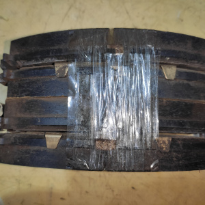 Колодки тормозные Nissan Bluebird/Primera EU14/HU14/QU14/HP11/QP11 QG18DE Остаток 90% - 95% F AY040-NS075 / AY040-NS830 / PF-2176