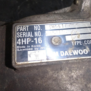 АКПП Chevrolet Lacetti MM9 ZF16 4HP16 JZ 96415632 J200