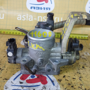 Заслонка дроссельная Toyota 4E/5E-FE Raum/Caldina/Corsa/Tercel/Corolla II/Starlet/Sprinter EXZ10/ET196/EL50/EP90 22210-11600 КАТ. ПРОБЕГ 45 т.км. ( 22
