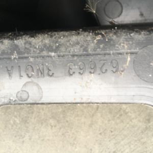 Защита бампера Nissan ZE0 Leaf F 62663 3NC1A