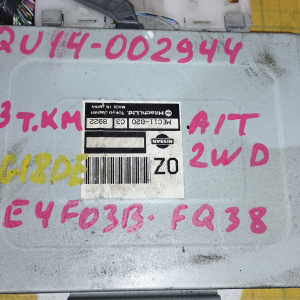 Коса ДВС NISSAN QG18DE QU14-002944 2WD a/t + комп ( MEC11-020  C3 / 237106J005/2371M6J005 )+( 310366J000 A64-000 C33 ) с эл. спид. расходомер 4 конт.