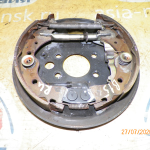 Колодки тормозные Nissan Sunny/Bluebird Sylphy B15/G10 в сборе с пружинками. зад, лев 44030-25Y10.44030-4M401.44030-4M402.44030-4M403.AY360-NS102