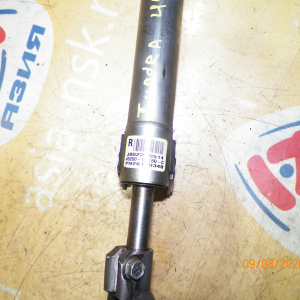 Карданчик рулевой Toyota Tundra/Sequoia GSK50/GSK51/UCK50/UCK51/UCK52/UCK55/UCK56/UCK57/UPK56/USK57/UCK60/UPK65/USK65 Верхний в салоне. С нижней часть