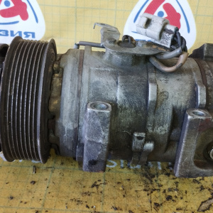 Компрессор кондиционера Toyota 1UR-FE/3UR Tundra/Sequoia USK56/UPK50 8 ручейков диаметр шкива 126 мм. (одна трубка на середине вторая назадней части)