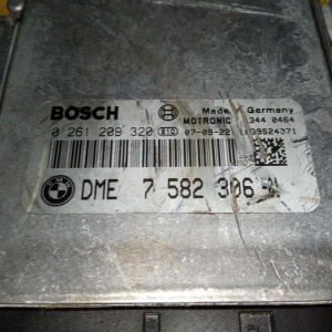 Блок управления двс BMW 7-Series E65 N62N/N62B48B '2007 DME ME9.2 / EK928_7 12147582306, 12147582307