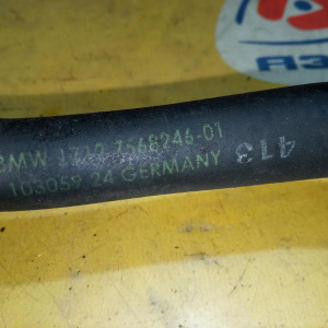 Патрубок радиатора BMW 17127568246 7-Series E65 N62N/N62B48B '2007 L н слева снизу