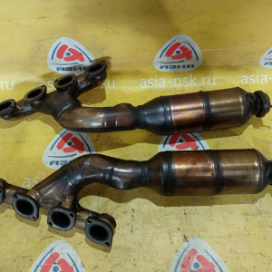 Коллектор выпускной BMW N62N/N62B48B 7-Series E65 '2007 пара 7547431 (EU4) 18407548918 18407548917