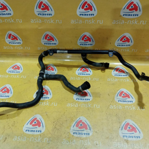 Патрубок системы охлаждения BMW 17127612452 X1 E84 N20B20A '2012 н снизу, сломано одно крепление
