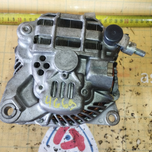 Генератор Mitsubishi 4G69 Outlander/Grandis CU5W/NA4W 4 конт., 6 ручейков 110 A. ДЕФЕКТ КОРПУСА MN158384 / 1800A064 / MN183450 / 1800A156