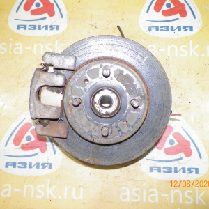 Ступица Toyota QNC20/QNC21/QNC25 bB перед, лев 2WD/4WD ABS со ступицы.Диаметр-246мм. Суппорт V17.В сборе с диском и суппортом 43212-B1020.43512-B1020.43512-B