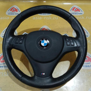 Руль BMW 3-Series E90 '2010 M Sport кожа, с Airbag без заряда 32306884672