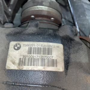 Балка BMW 3-Series E92 R 325i акпп, в сборе, стаб D=13, редуктор I=3,46 7566221 33316783713 '2010