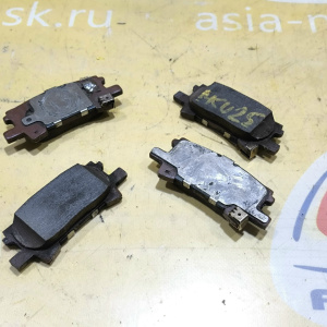 Колодки тормозные Toyota Harrier MCU30/ACU30/GSU30/MCU20/ACU20/MCU23L 2AZ-FE ОСТАТОК 80% R 04466-48030/PF-1498