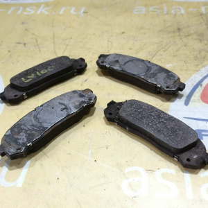Колодки тормозные Toyota Mark II/Chaser/Cresta GX100/JZX100/LX100/SX100 1G-FE ОСТАТОК 50-60% R 04466-22150/PF-1409