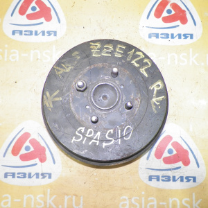 Ступица Toyota ZZE122/NZE121 Corolla Spacio зад, лев 2WD ABS(Дефект датчика).Барабанные тормоза.Барабан-229,6мм(большой).В сборе с барабаном и колодками. 4