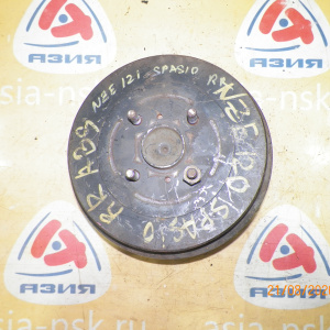 Ступица Toyota ZZE122/NZE121 Corolla Spacio зад, прав 2WD ABS(Дефект датчика).Барабанные тормоза.Барабан-229,6мм(большой).В сборе с барабаном и колодками. 4